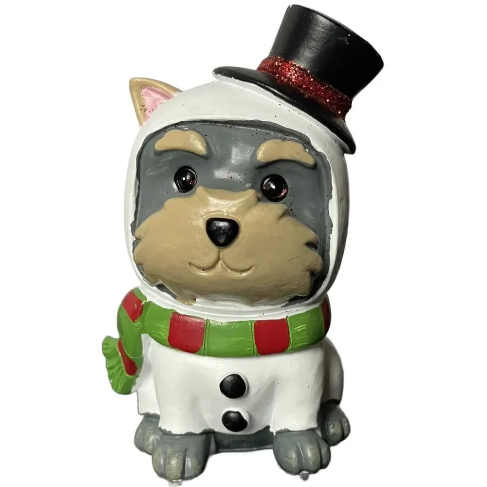 Christmas Dog Small Table Top Decoration
